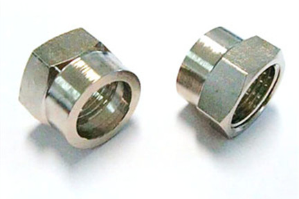 Stainless steel hydraulic hose joint nut