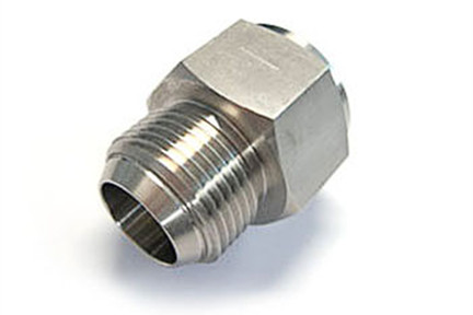 High pressure stainless steel hydraulic adapter